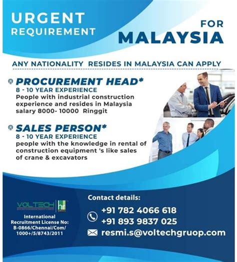 job vacancy in malaysia.